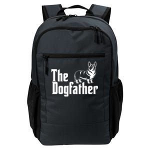 Funny The Dogfather Corgi Lover Daily Commute Backpack