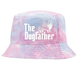 Funny The Dogfather Corgi Lover Tie-Dyed Bucket Hat