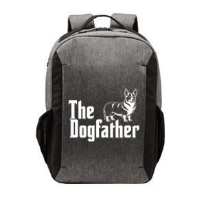 Funny The Dogfather Corgi Lover Vector Backpack