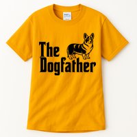 Funny The Dogfather Corgi Lover Tall T-Shirt