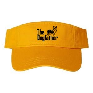 Funny The Dogfather Corgi Lover Valucap Bio-Washed Visor