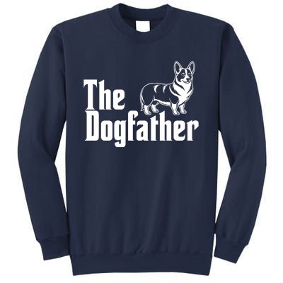 Funny The Dogfather Corgi Lover Sweatshirt