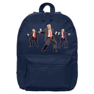 Funny Trump Dancing Dance Moves Rally Maga 16 in Basic Backpack