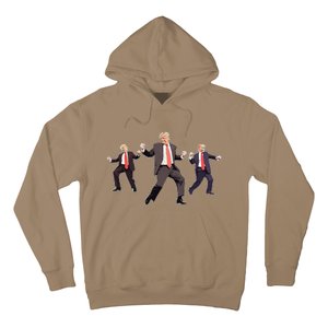 Funny Trump Dancing Dance Moves Rally Maga Hoodie