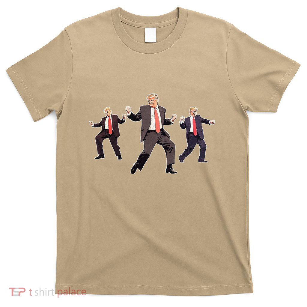 Funny Trump Dancing Dance Moves Rally Maga T-Shirt