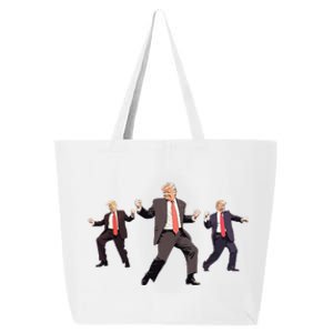 Funny Trump Dancing Dance Moves Rally Maga 25L Jumbo Tote