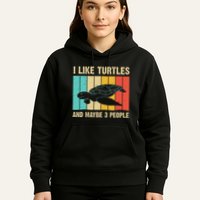 Funny Turtle Design Sea Turtle Lover Hoodie