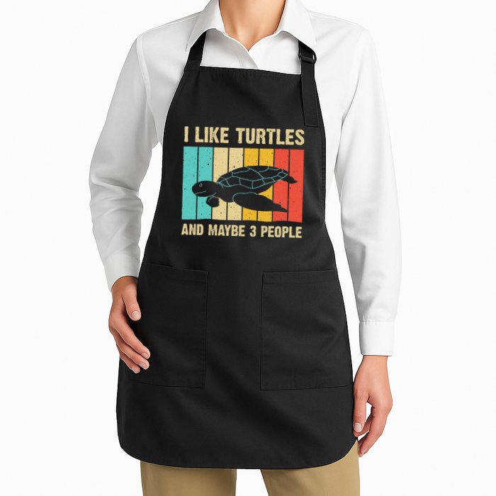 Funny Turtle Design Sea Turtle Lover Apron