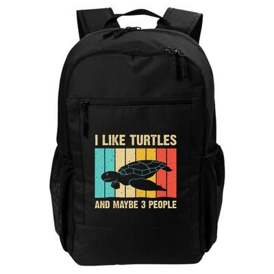 Funny Turtle Design Sea Turtle Lover Backpack