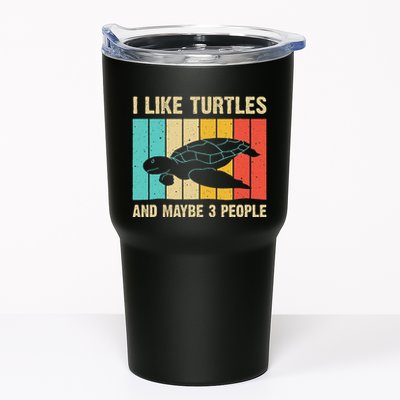 Funny Turtle Design Sea Turtle Lover Tumbler