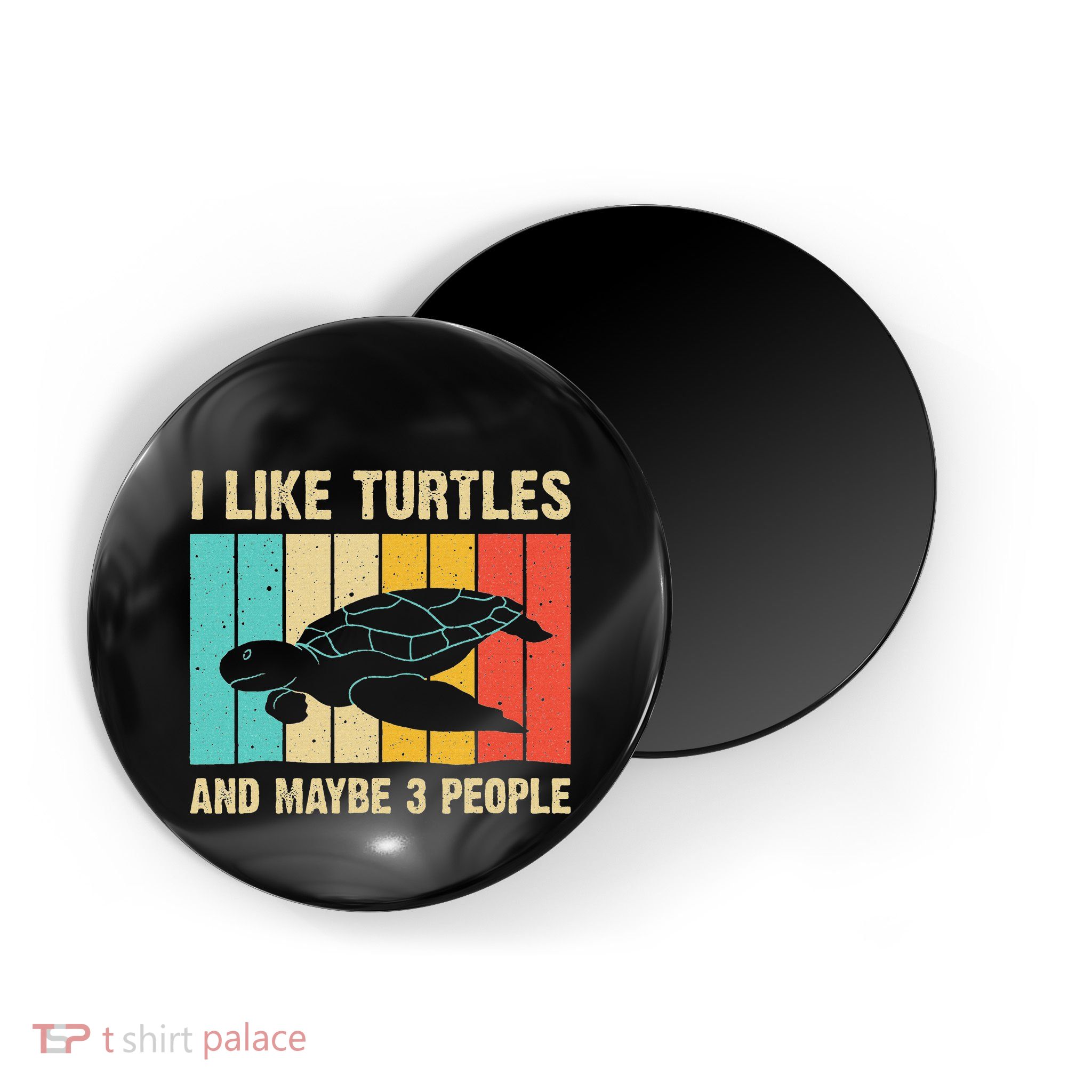 Funny Turtle Design Sea Turtle Lover Magnet