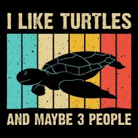 Funny Turtle Design Sea Turtle Lover Cooling Performance Long Sleeve Crew