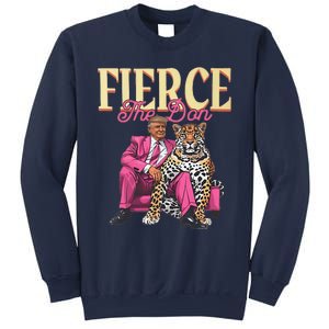 Fierce The Don Funny President Trump With Tiger Sweatshirt