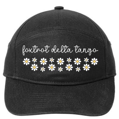 Foxtrot Tango Delta Groovy  7-Panel Snapback Hat