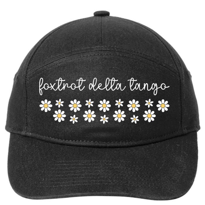 Foxtrot Tango Delta Groovy  7-Panel Snapback Hat