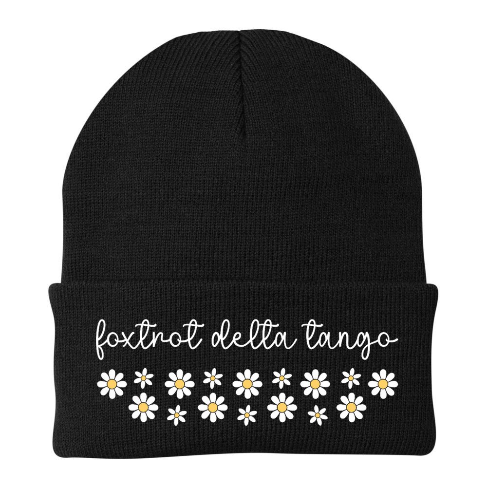 Foxtrot Tango Delta Groovy  Beanie