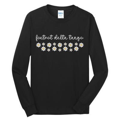 Foxtrot Tango Delta Groovy  Tall Long Sleeve T-Shirt