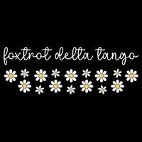 Foxtrot Tango Delta Groovy  Magnet