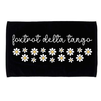 Foxtrot Tango Delta Groovy  Microfiber Hand Towel