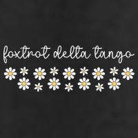 Foxtrot Tango Delta Groovy  Microfiber Hand Towel