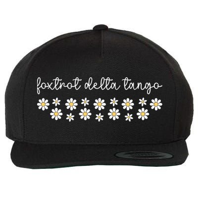 Foxtrot Tango Delta Groovy  Wool Snapback Cap