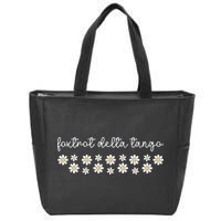 Foxtrot Tango Delta Groovy  Zip Tote Bag