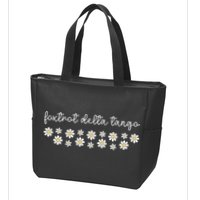 Foxtrot Tango Delta Groovy  Zip Tote Bag