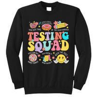 Funny Test Day Motivational Teacher Student Testing Squad Sweatshirt