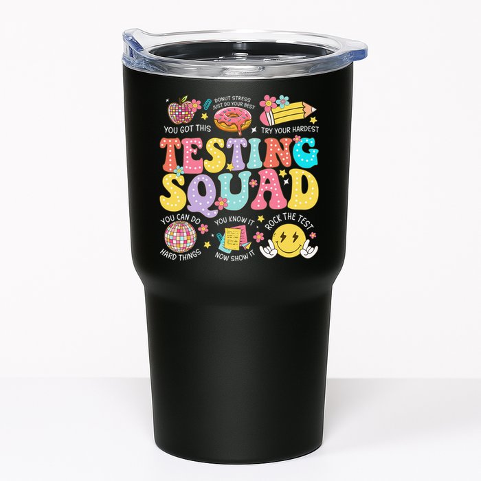 Funny Test Day Motivational Teacher Student Testing Squad Tumbler