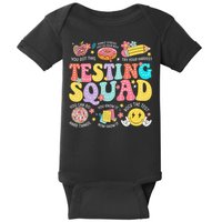 Funny Test Day Motivational Teacher Student Testing Squad Baby Bodysuit