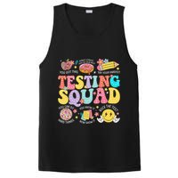 Funny Test Day Motivational Teacher Student Testing Squad PosiCharge Competitor Tank