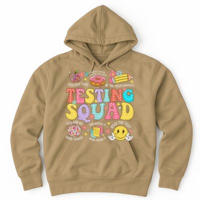 Funny Test Day Motivational Teacher Student Testing Squad Hoodie