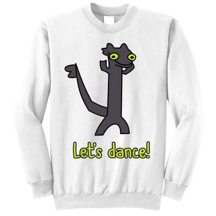 Funny Toothless Dance Meme LetS Dance Sweatshirt