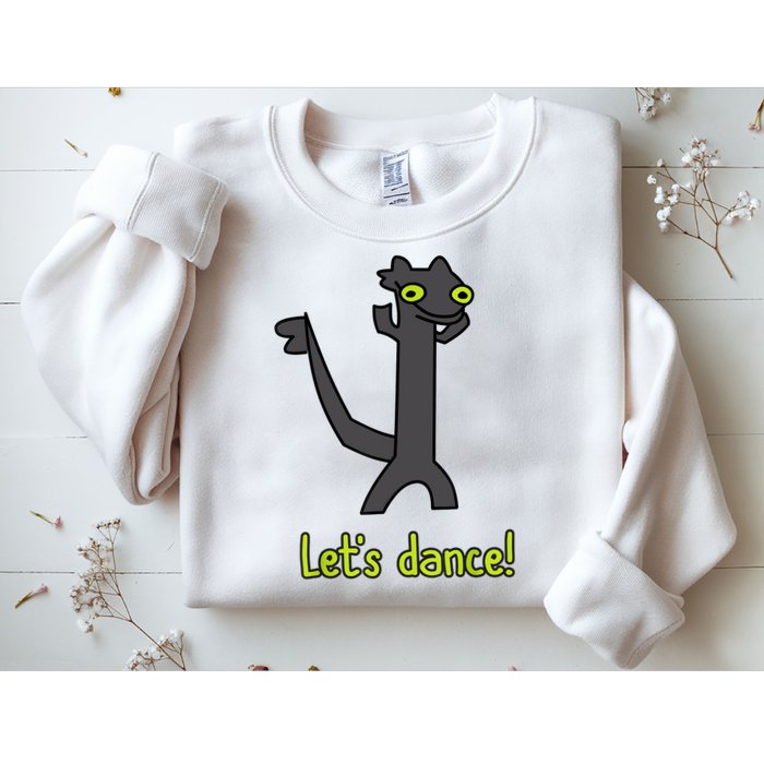 Funny Toothless Dance Meme LetS Dance Sweatshirt