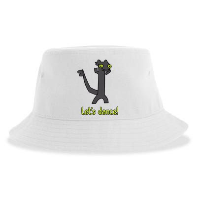 Funny Toothless Dance Meme LetS Dance Sustainable Bucket Hat