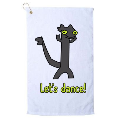 Funny Toothless Dance Meme LetS Dance Golf Towel