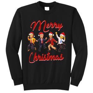 Funny Trump Dance Santa Claus Christmas Xmas Pajamas Holiday Sweatshirt