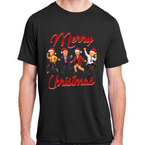 Funny Trump Dance Santa Claus Christmas Xmas Pajamas Holiday Adult ChromaSoft Performance T-Shirt