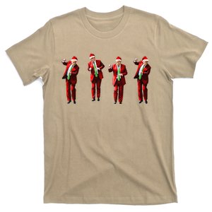 Funny Trump Dance Santa Claus Christmas Xmas Pajamas Holiday T-Shirt