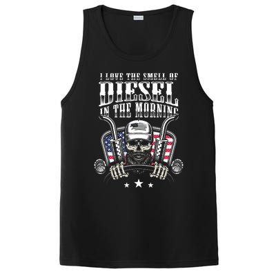 Funny Truck Driver Gift For I Love The Smell Of Diesel PosiCharge Competitor Tank