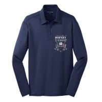 Funny Truck Driver Gift For I Love The Smell Of Diesel Silk Touch Performance Long Sleeve Polo