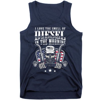 Funny Truck Driver Gift For I Love The Smell Of Diesel Tank Top