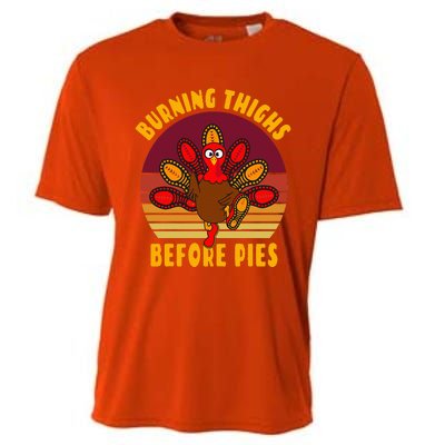 Funny Thanksgiving Day 5k 10k Trot Run Runner Costume  Cooling Performance Crew T-Shirt