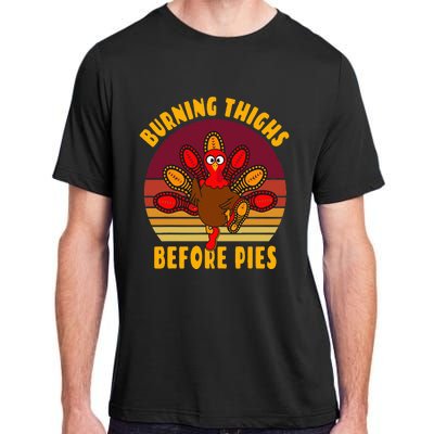 Funny Thanksgiving Day 5k 10k Trot Run Runner Costume  Adult ChromaSoft Performance T-Shirt