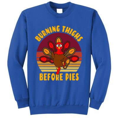 Funny Thanksgiving Day 5k 10k Trot Run Runner Costume  Sweatshirt