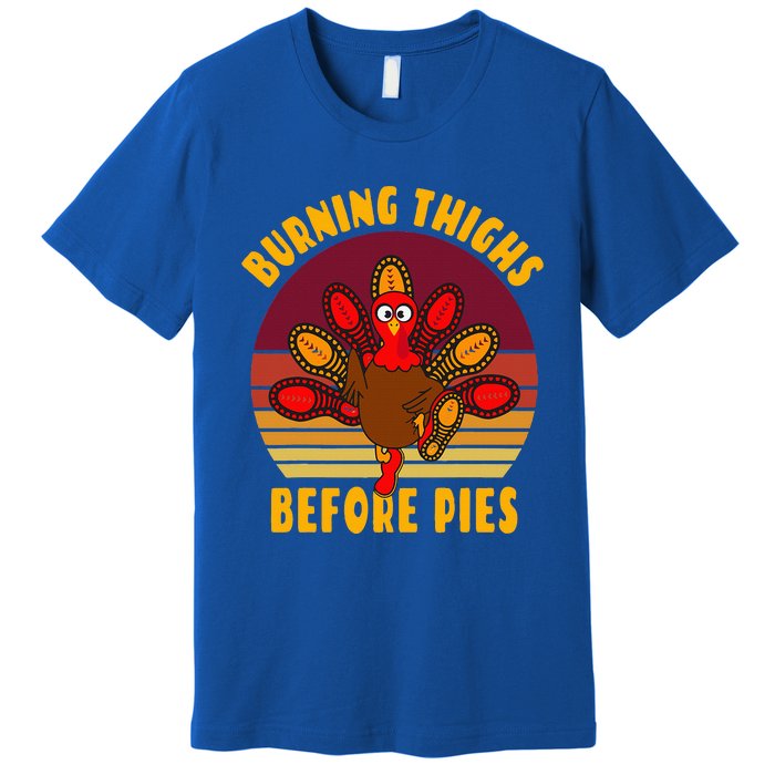 Funny Thanksgiving Day 5k 10k Trot Run Runner Costume  Premium T-Shirt