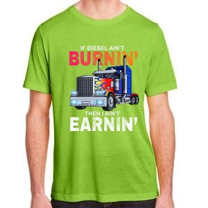 Funny Trucker Diesel Big Rig Semi Trailer Truck Driver Gift Great Gift Adult ChromaSoft Performance T-Shirt