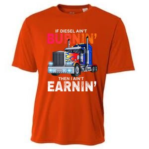 Funny Trucker Diesel Big Rig Semi Trailer Truck Driver Gift Great Gift Cooling Performance Crew T-Shirt