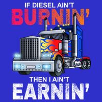 Funny Trucker Diesel Big Rig Semi Trailer Truck Driver Gift Great Gift Kids Sweatshirt