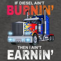Funny Trucker Diesel Big Rig Semi Trailer Truck Driver Gift Great Gift Vector Backpack